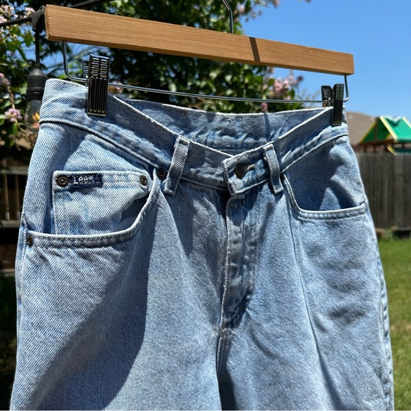 Vintage 90s Lee distressed denim jeans - Picture 4 of 9